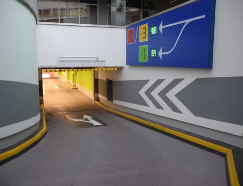 Renovation of underground car park in Innsbruck