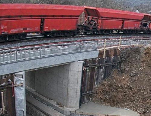 Renewal of railroad overpasses