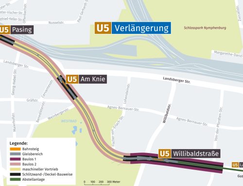Bauüberwachung der Erweiterung der U5 in München