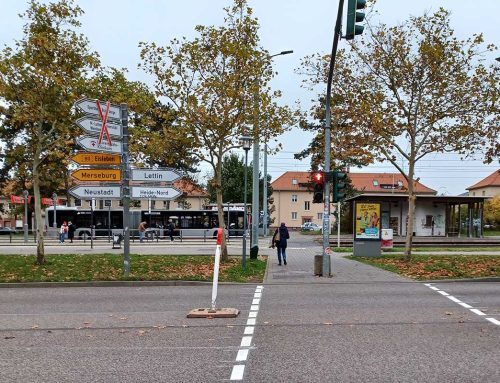 Traffic report for new construction projects in Halle