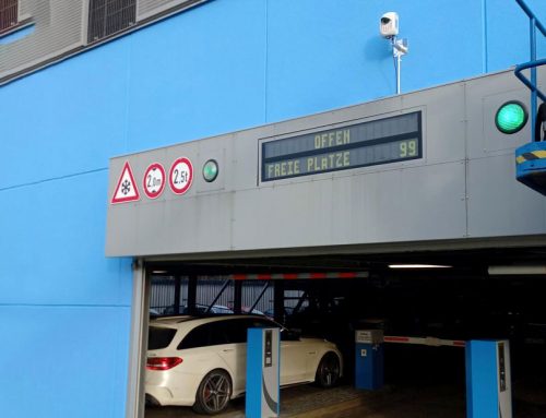 Parkleitsystem Roche Penzberg